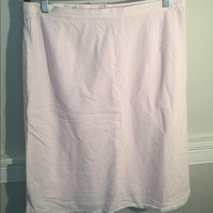 Brooks brothers seersucker skirt